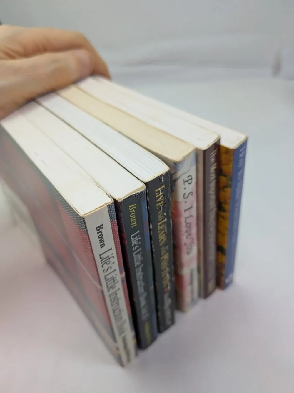 Vintage Inspirational Book Lot Life's Little Instruction Book H Jackson Brown Jr